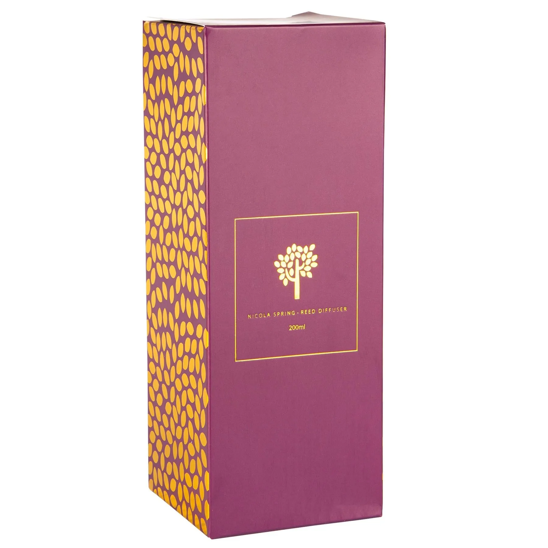 200ml Cinnamon Orange Scented Reed Diffuser - By Nicola Spring