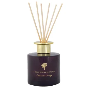 200ml Cinnamon Orange Scented Reed Diffuser - By Nicola Spring