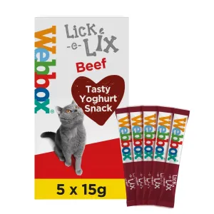 5x LICK-E-LIX BEEF 10G