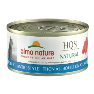 Almo Nature HQS Natural Atlantic Tuna In Broth Cat Wet Food