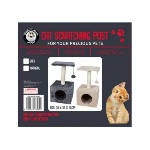Cat Tree with Hide Hatch - 30cm x 30cm x 56cm