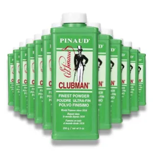 Clubman, Finest White Powder 9 Oz - 12 Pack