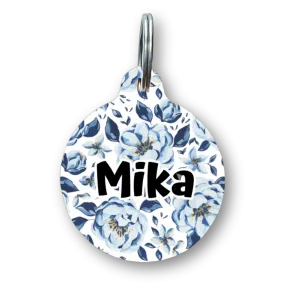 Garden Row Circle Pet Tag