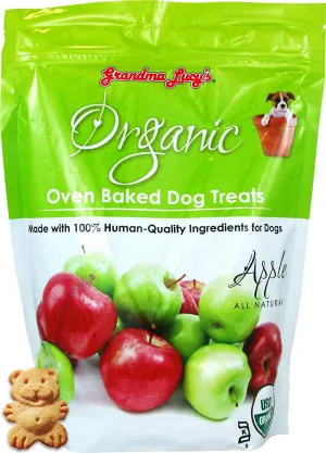 Grandma Lucy's Organic Apple Oven Baked Dog Treats, 14oz.