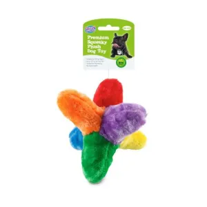 Jumbo Plush Dog Toy Hexagon