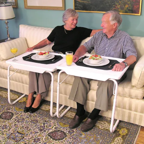 Multi utility Laptop Table I Black with White