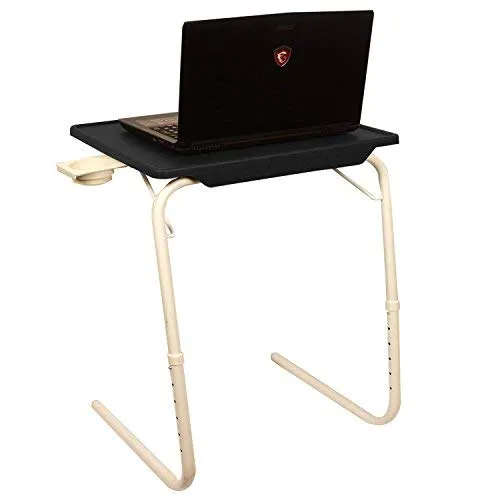 Multi utility Laptop Table I Black with White