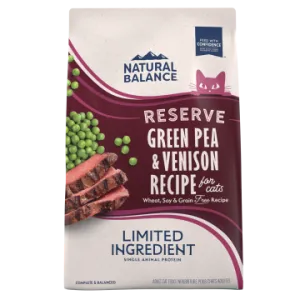 Natural Balance LID Green Pea & Venison Dry Cat Food