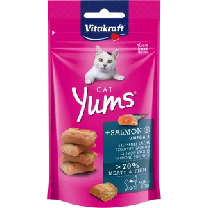 Vitakraft Cat Yums Salmon & Omega 3 40g