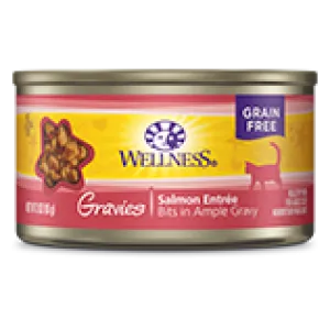 Wellness Gravies Salmon Dinner Wet Cat Food